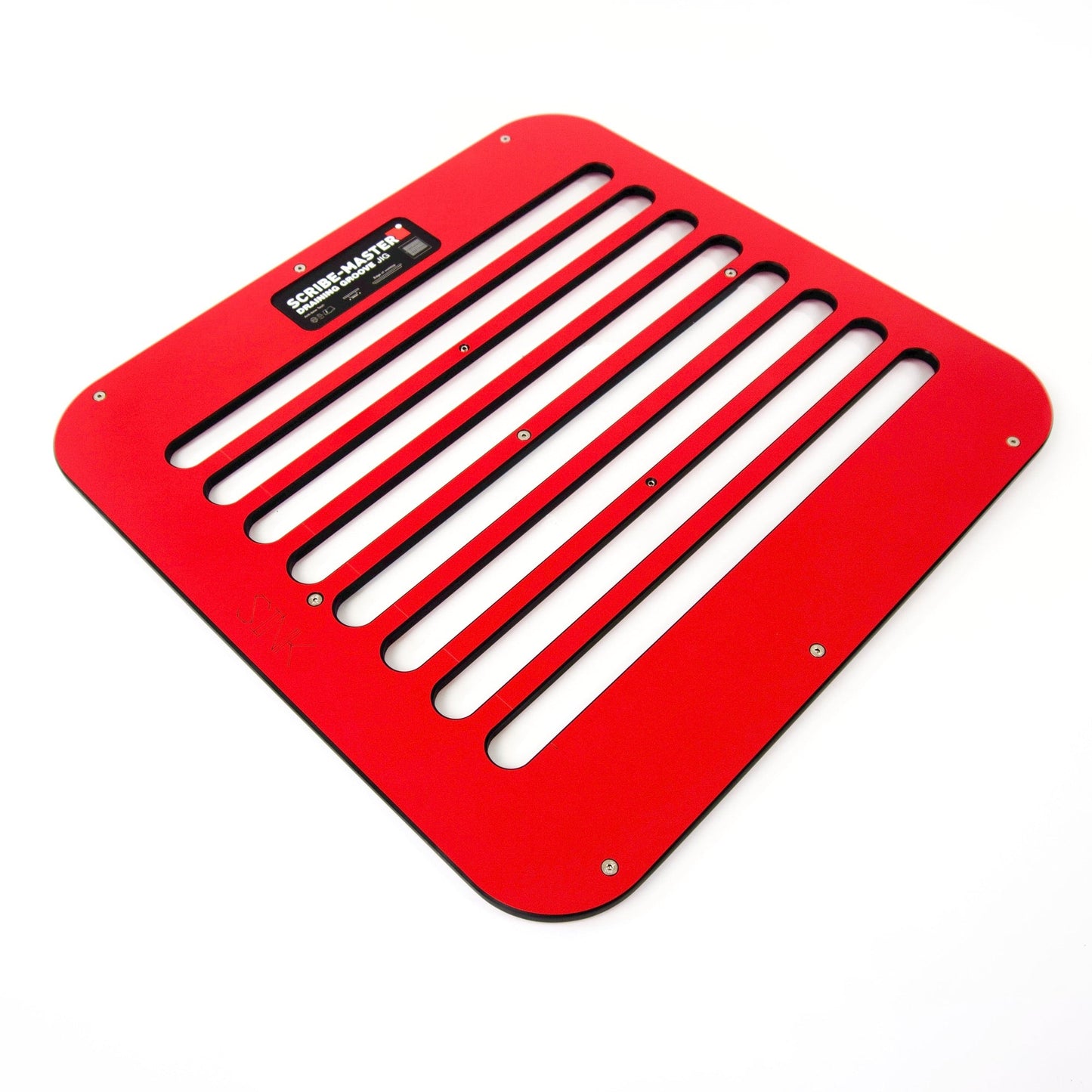 SCRIBE-MASTER - Drainer Groove Jig - Timber & Compact Laminate with Flex-Tech