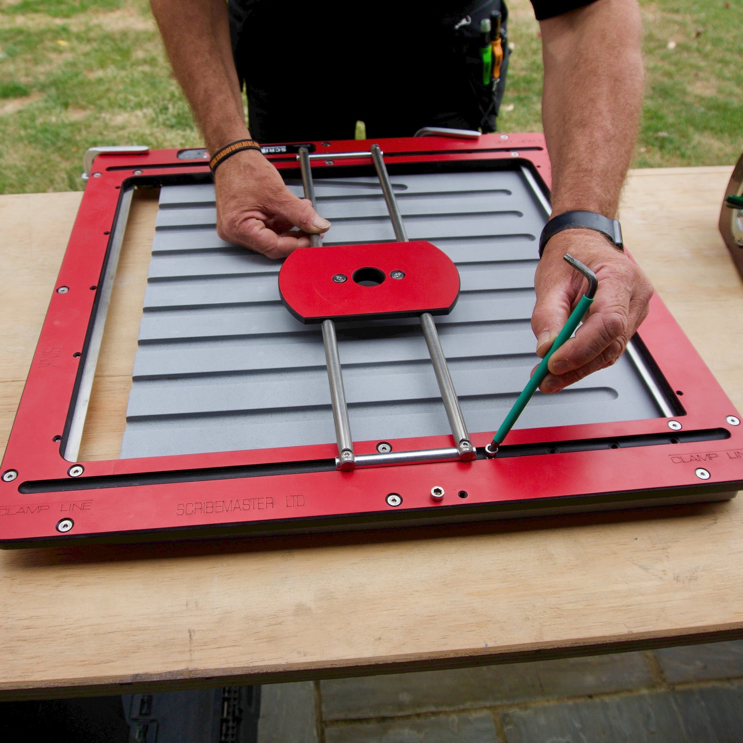 SCRIBE-MASTER - Drainer Groove Pro - With Recess/Groove Carriage