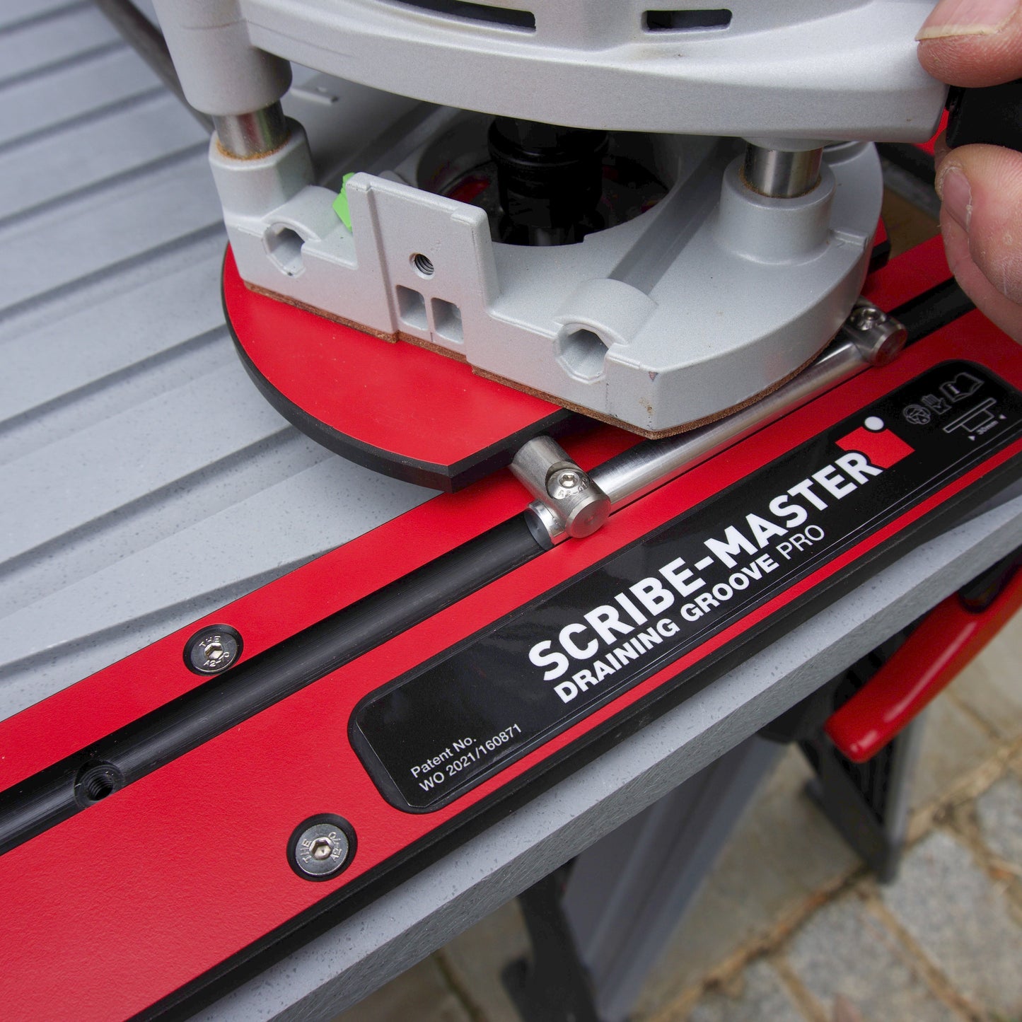 SCRIBE-MASTER - Drainer Groove Pro - With Recess/Groove Carriage