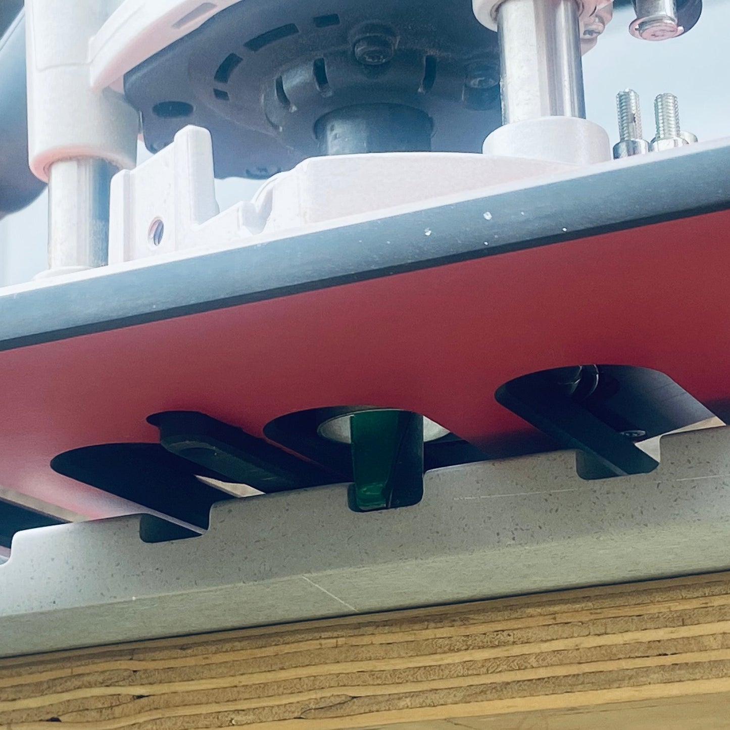 SCRIBE-MASTER - Drainer Groove Jig - Timber & Compact Laminate with Flex-Tech
