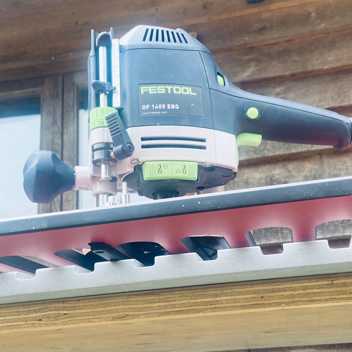 SCRIBE-MASTER - Drainer Groove Jig - Timber & Compact Laminate with Flex-Tech