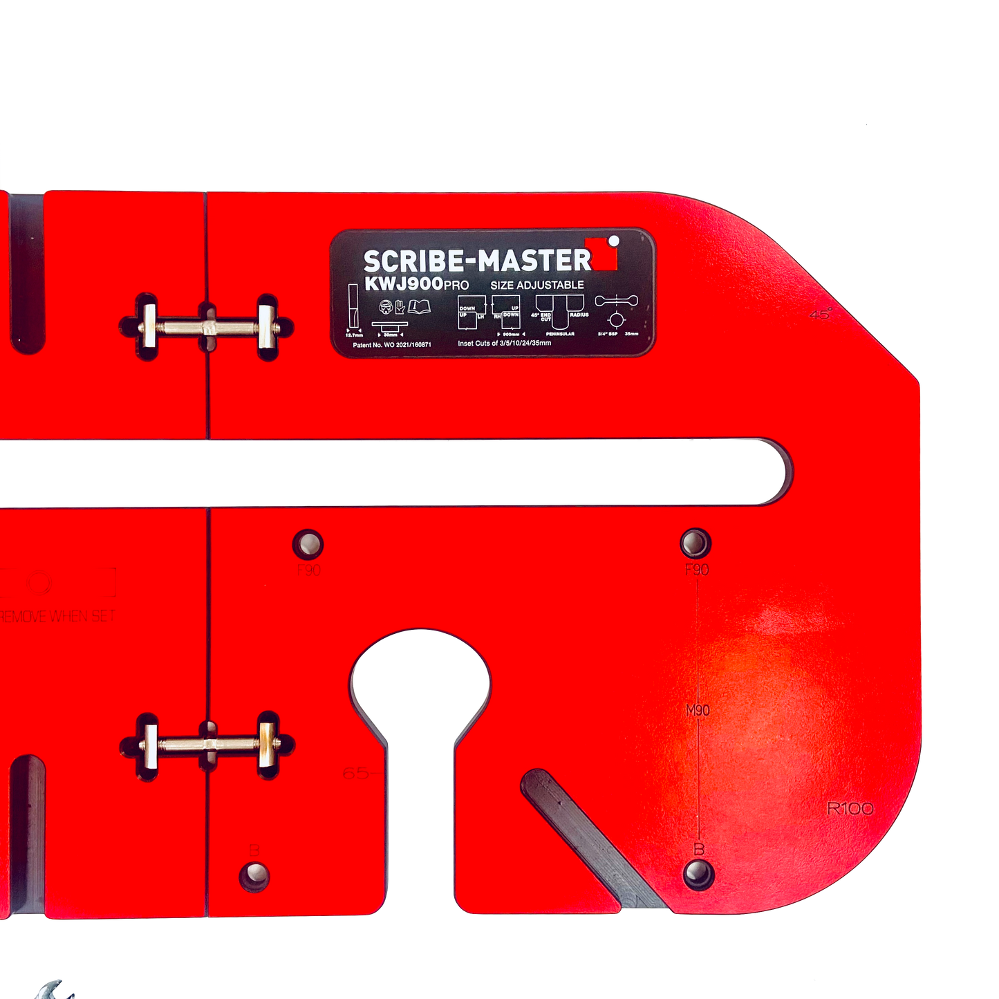 SCRIBE-MASTER - Kitchen Worktop Jig 900 Pro with Sight Line Technology Window