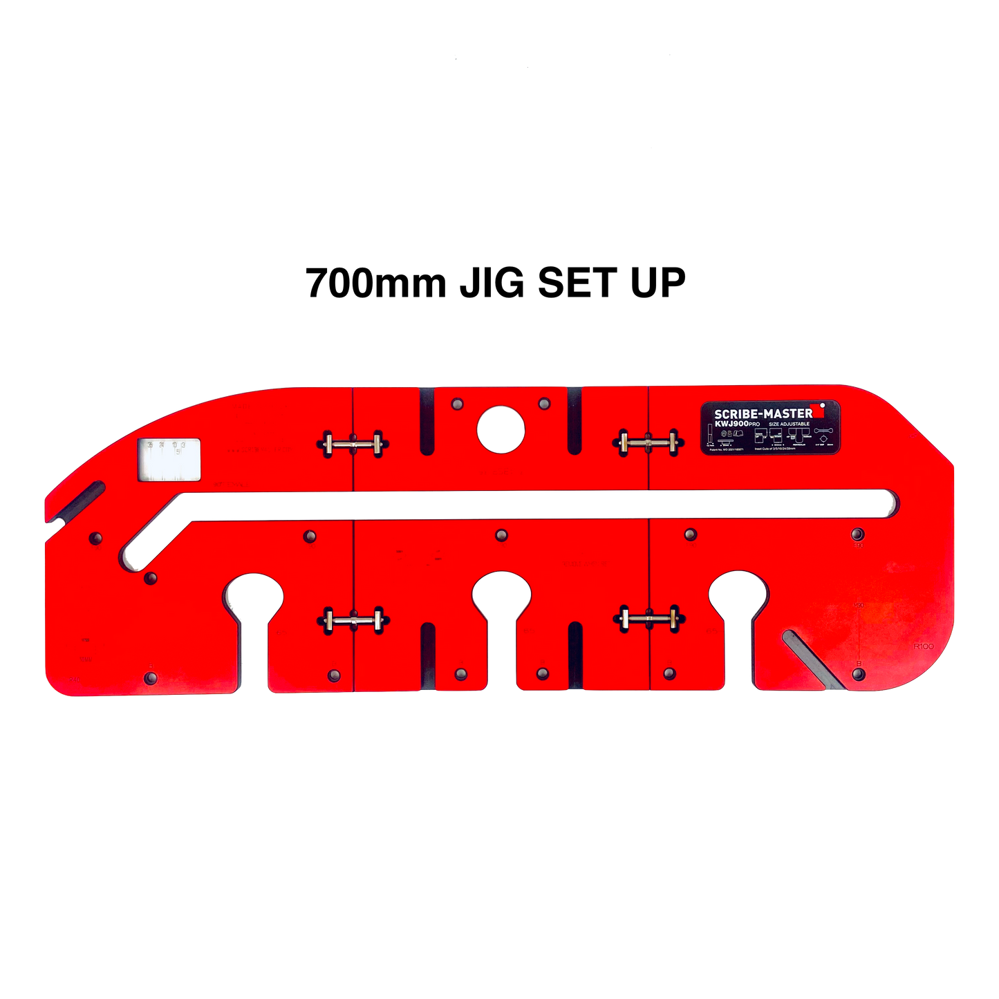 SCRIBE-MASTER - Kitchen Worktop Jig 900 Pro with Sight Line Technology Window