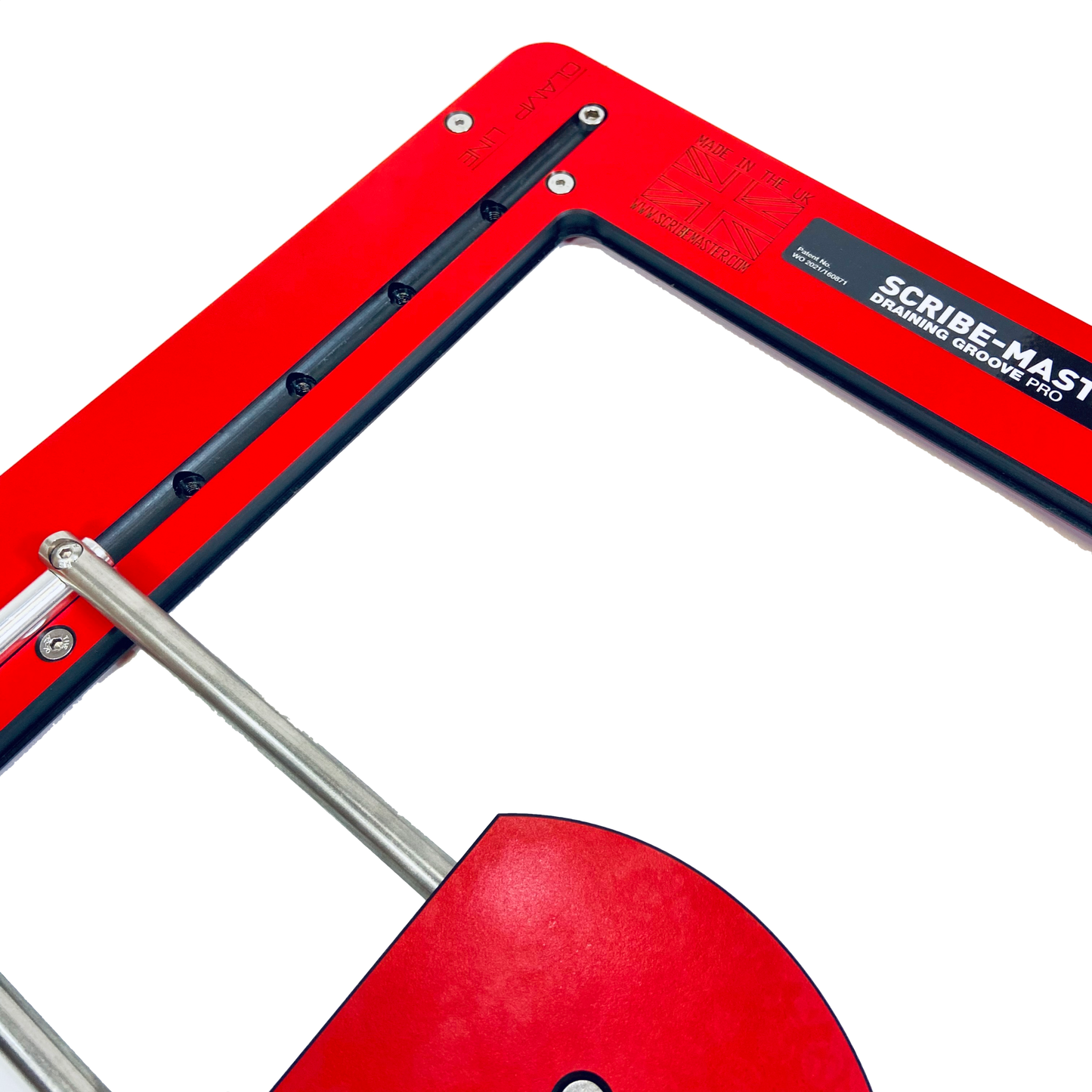 SCRIBE-MASTER - Drainer Groove Pro - With Recess/Groove Carriage