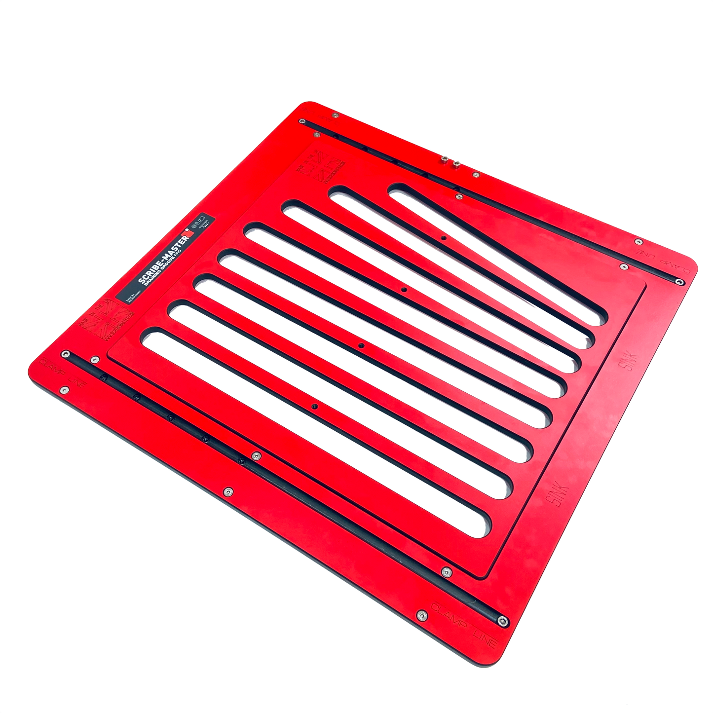 Drainer Groove Pro - With Recess/Groove Carriage & Straight/Fan Inner Template