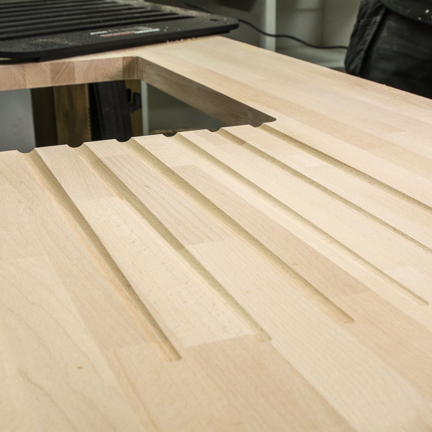 SCRIBE-MASTER - Drainer Groove Jig - Timber & Compact Laminate with Flex-Tech