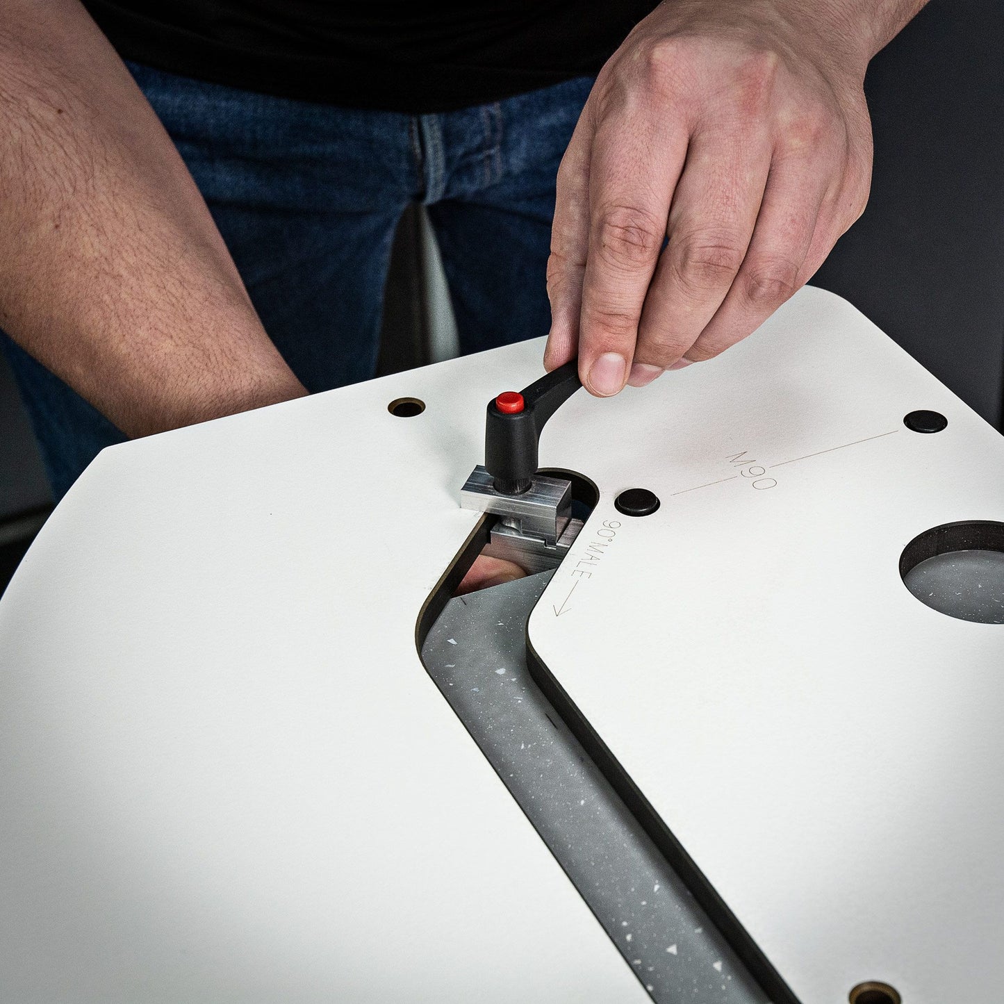 SCRIBE-MASTER - Out Of Square Device for Kitchen Worktop Jigs