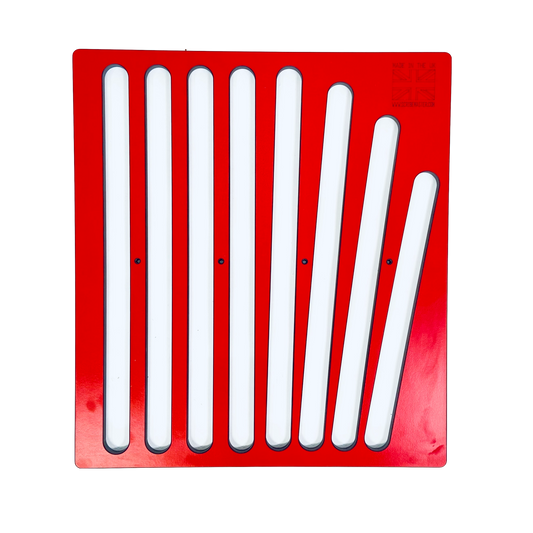 SCRIBE-MASTER - Drainer Groove Plate - Inner Plate Straight Slot & Straight Fan With Flex-Tech